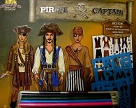 Kreativní skicák - Piráti (s pastelkami)