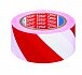 tesa značkovací páska pro trvalé značení, 33 m x 50 mm, PVC, červená/bílá