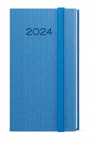 Týdenní diář 2024 Jakub Vigo kapesní modrá