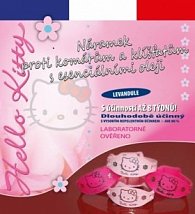 Repelentní náramek Hello Kitty světle růžový