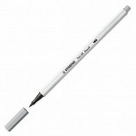 Fixa STABILO Pen 68 brush šedá střední