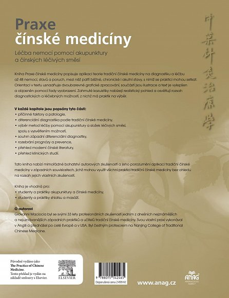 Náhled Praxe čínské medicíny - Léčba onemocnění pomocí akupunktury a čínských léčivých směsí