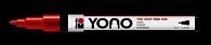 Marabu YONO akrylový popisovač 0,5-1,5 mm - červený