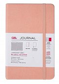 Růžový střední journal zápisník