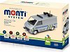 Stavebnice Monti System MS 27,5 Policie ČR Renault Trafic 1:35 v krabici 22x15x6cm