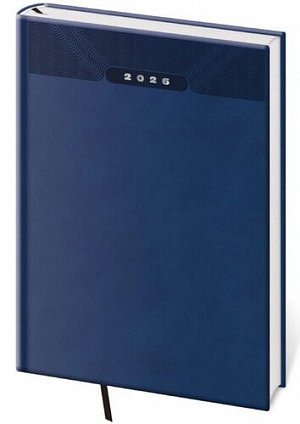 Denní diář 2026 A5 Print Classic modrý