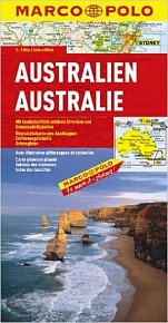 Austrálie /mapa