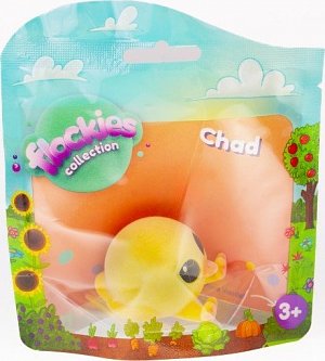 Flockies Kuře Chad - sběratelská figurka 5 cm
