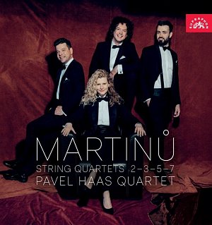 Martinů: Smyčcové kvartety č. 2, 3, 5, 7 - CD