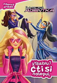 Barbie - Tajná agentka - Filmový příběh - Vybarvuj, čti si, nalepuj