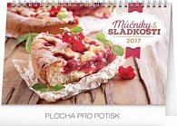 Múčniky a sladkosti - stolový kalendár 2017