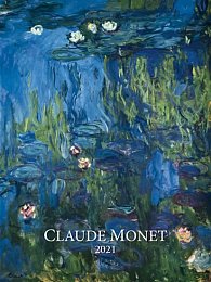 Kalendář 2021 - Claude Monet, nástěnný