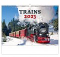Trains 2023 - nástěnný kalendář
