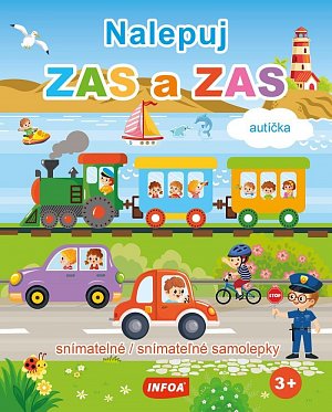 Nalepuj ZAS a ZAS Autíčka - snímatelné / snímateľné samolepky