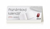 Kalendář stolní 2016 - Poznámkový kalendář