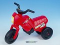 Odrážedlo Enduro Yupee červené malé plast výška sedadla 26cm nosnost do 25kg od 12 měsíců
