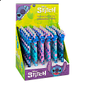 Colorino gumovatelné pero Stitch, 36 ks, modrá náplň, displej - 36ks