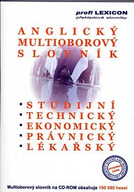 Anglický multioborový slovník -  CD-ROM (studijní,technický,ekonomický...)