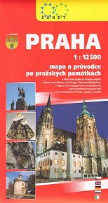 Praha 1:12500 - Mapa a průvodce po pražských památkách