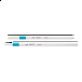 UNI EMOTT liner, 0,4 mm, světle modrý