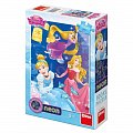 Disney Princezny - Oslava: svítící neonové puzzle 100XL dílků