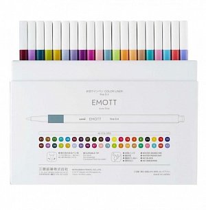 EMOTT liner sada 40 ks (mix barev)