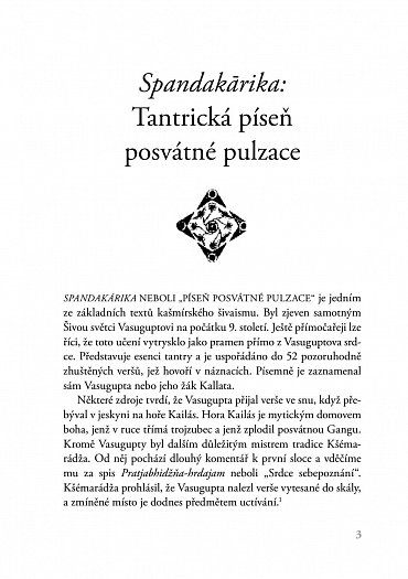 Náhled Jóga Spandakárika - Původní posvátné tantrické texty