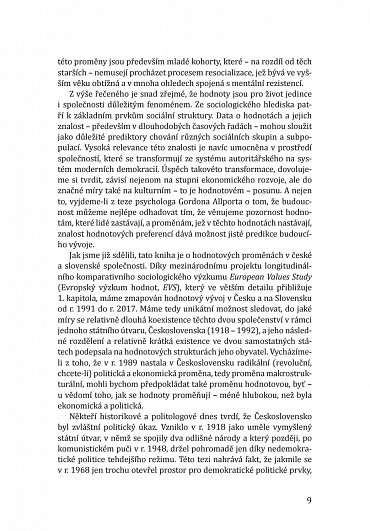 Náhled Odděleně spolu? Česko a Slovensko optikou vývoje hodnot po roce 1991