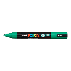 Posca popisovač PC-5M, 1,8 - 2,5 mm, zelená (6)