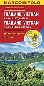 Thajsko,Vietnam,Laos,Kambodža/mapa 1:2M MD(ZoomSystem)