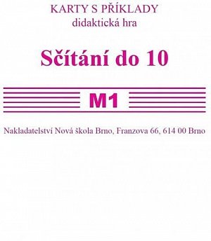 Sada kartiček M1 - sčítání do 10