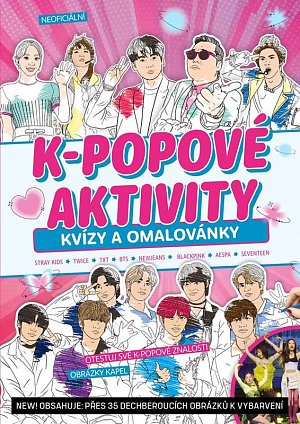 K-popové aktivity - Kvízy a omalovánky