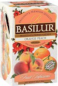 BASILUR Fruit Orange Peach přebal 25x1,8g