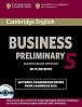 Cambridge BEC 5 Preliminary: Self-study Pack