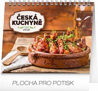 Kalendář stolní 2018 - Česká kuchyně, 16,5 x 13 cm