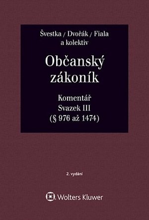 Občanský zákoník Komentář Svazek II