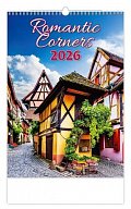 Romantic Corners 2026 - nástěnný kalendář