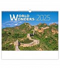 Kalendář nástěnný 2025 - World Wonders