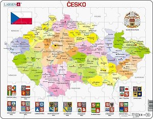 Puzzle Česká republika: Kraje