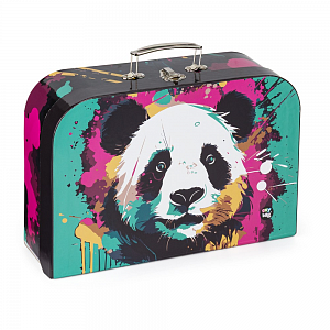 Kufřík lamino 34 cm - Panda