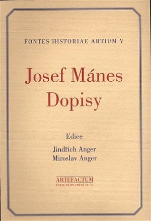 Josef Mánes. Dopisy