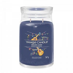 YANKEE CANDLE Twilight Tunes svíčka 567g / 2 knoty (Signature velký)