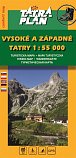 Vysoké a Západné Tatry 1:55 000