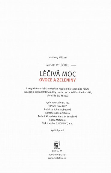 Náhled Mystický léčitel - Léčivá síla ovoce a zeleniny