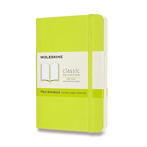 Zápisník Moleskine - měkké desky, S, čistý - limetka
