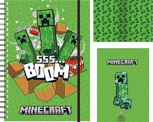 Minecraft A5 blok kroužkový