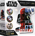 Puzzle Wood Craft Origin Star Wars: Darth Vader 160 dílků