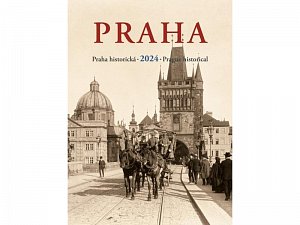 Kalendář 2024 Praha historická - nástěnný