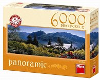 Botanická zahrada - puzzle panoramic 600