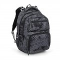 Bagmaster školní dvoukomorový batoh ZIPSTER 25 B – šedý